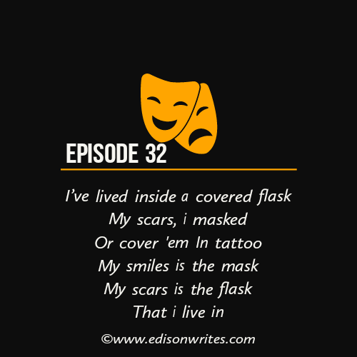 masked poem